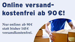 versandkostenfrei ab 90€