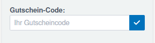 Feld-Gutscheincode