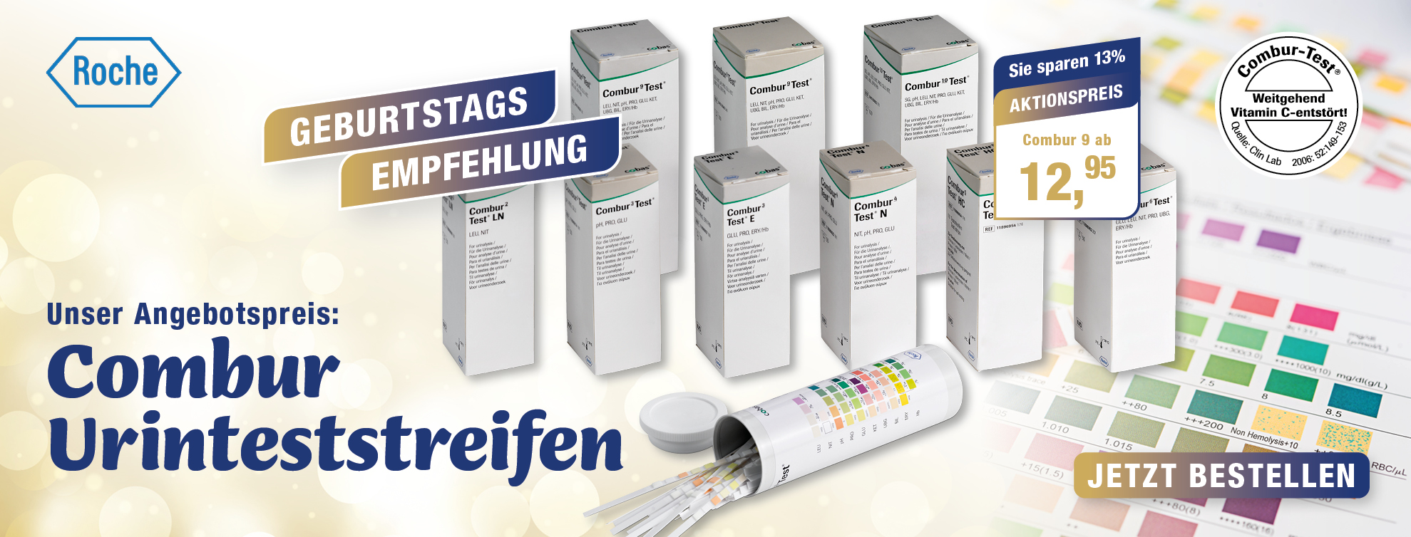 MediQuick | urinteststreifen, combur