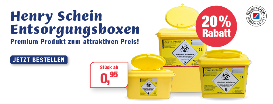 Besonders widerstandsfähige Sicherheitsbehaelter zum Entsorgen gebrauchter Kanuelen, Spritzen, Pipettenspitzen und Skalpellklingen, kanuelensammler