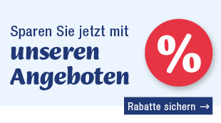Sparen Sie jetzt mit unseren Angeboten Rabatte sichern