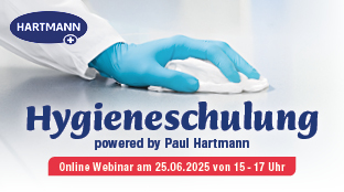 Hygienewebinar Online powered by Paul Hartmann 25.06.2025