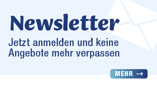 Jetzt anmelden und keine Angebote mehr verpassen, newsletter
