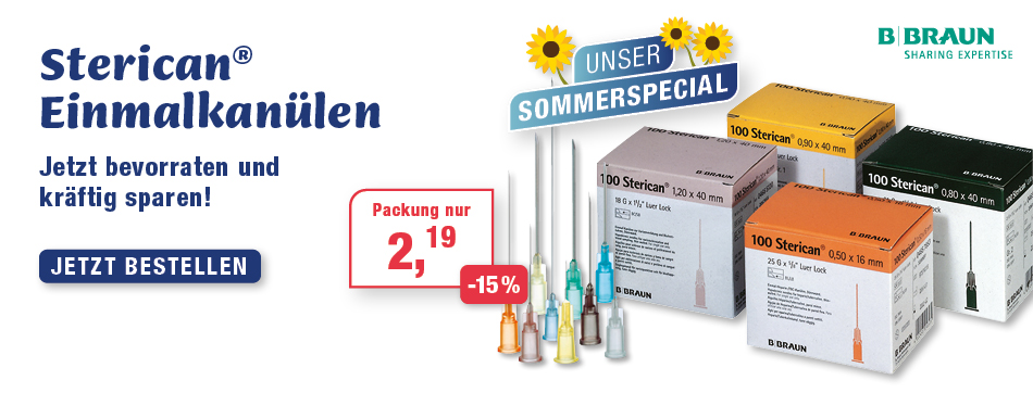 Gefertigt nach der DIN EN ISO Norm 7864, sterican einmalkanuelen, injektionskanuelen