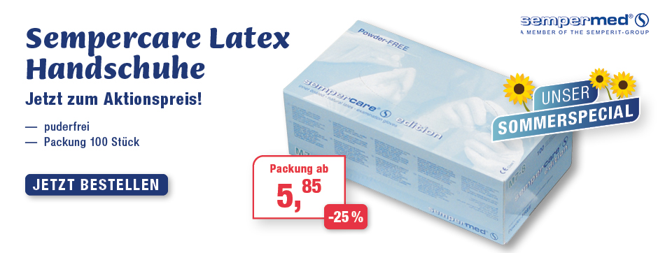 Latex puderfrei Packung 100 Stück, handschuhe, untersuchungshandschuhe