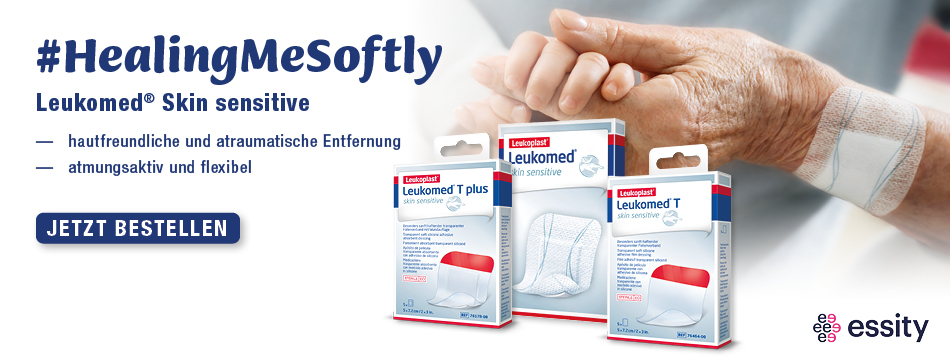 hautfreundliche und atraumatische Entfernung, atmungsaktiv und flexibel