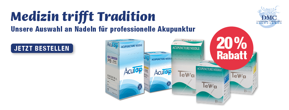Akupunkturnadeln B - Typ, Acu Top Akupunkturnadeln PB - Typ, aus rostfreiem Edelstahl, B - Typ, silikonbeschichtet.