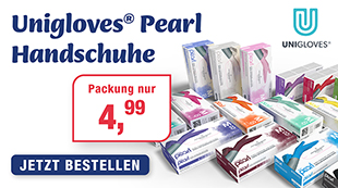 unsteril, puderfrei, Rollrand, AQL 1,5, hergestellt nach EN 374, Nitril