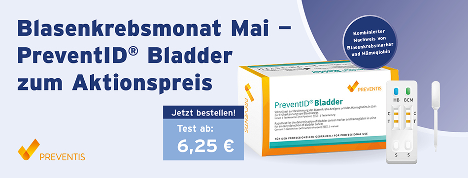 PreventID Bladder blasenkrebsmonat, vorsorge, blasenkrebs, preventis