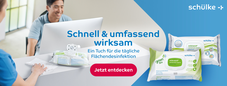 mikrozid universal wipes premium, schuelke, desinfektionstuecher, relaunch