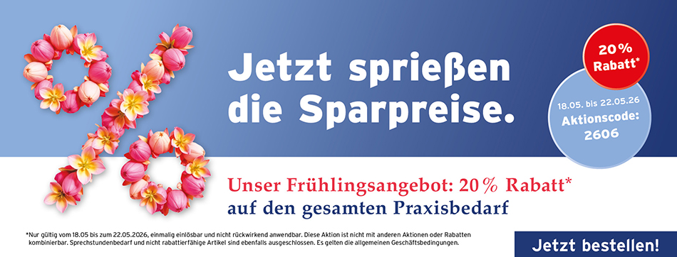 rabatt, mediquick, 25%, fruehling, sparen, guenstig, breites sortiment