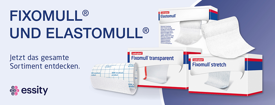 essity, fixomull transparent, fixomull stretch, elastomull, abrechenbarer sprechstundenbedarf