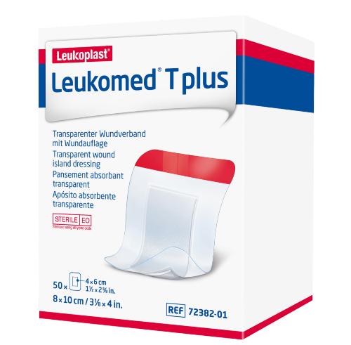 LEUKOMED T plus transp. Wundverband 50St 8x10cm