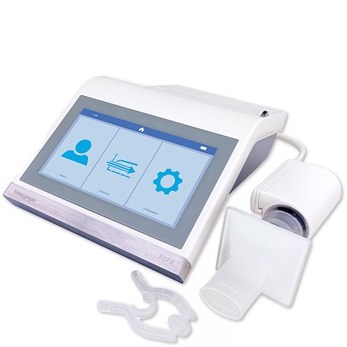 Vitalograph ALPHA™ Connect Spirometer mit Device Studio Software, 1 Set