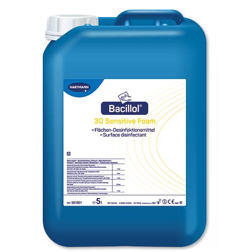Bacillol 30 Sensitive Foam, Sprühschaum, 5 Liter Kanister