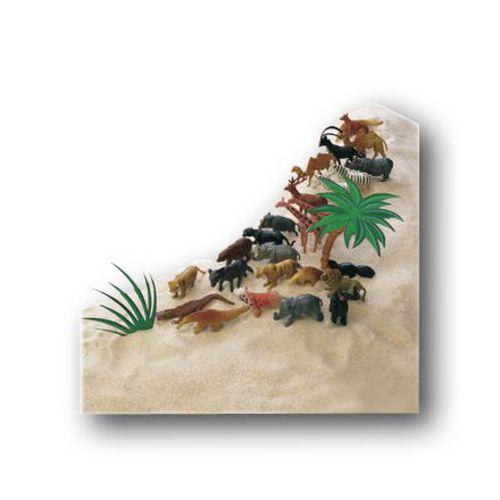 Zootiere Spielzeug-Set sortiert, 100St