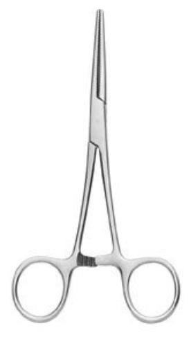 Arterienklemme Pean ohne Zähne, gerade, 14,5 cm Arterienklemme Pean ohne Zähne, gerade, 14,5 cm