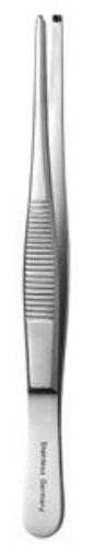 Chirurgische Pinzette, 1:2 Zähne, 13 cm, schmal, 1 Stück