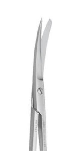 Schere chirurgisch, spitz/stumpf, gebogen, 13 cm Schere chirurgisch, spitz/stumpf, gebogen, 13 cm
