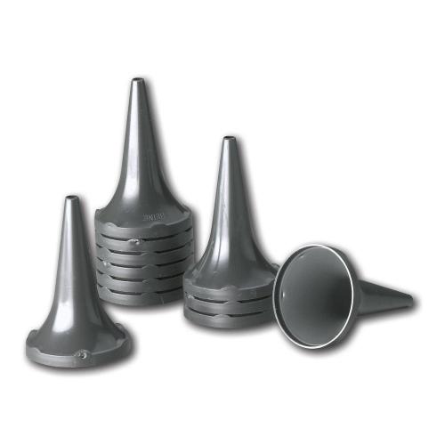 Ohrtrichter für Heine, Ø2,5mm, anthrazit, 1.000 Stück Ohrtrichter für Heine, Ø2,5mm, anthrazit, 1.000 Stück