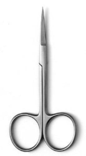 Schere fein, spitz/spitz, gerade, 11,5 cm Schere fein, spitz/spitz, gerade, 11,5 cm