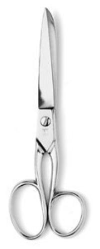 Praxisschere, mit großem Ring, gerade, 18 cm Praxisschere, mit großem Ring, gerade, 18 cm
