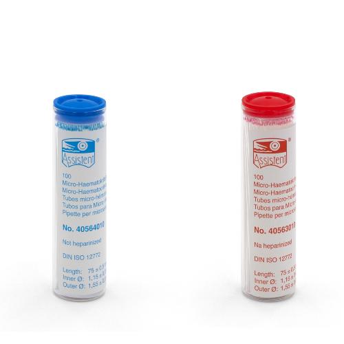 Pipette Mikro-Kapillar 75my 75mm, 100 Stk