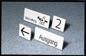 Praxisschild Serie M 10,5x10,5cm, Privat, 1St