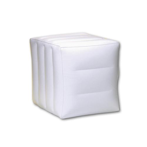 Stufenwürfel aufblasbar 40x45x50cm, 1St Stufenwürfel aufblasbar 40x45x50cm, 1St