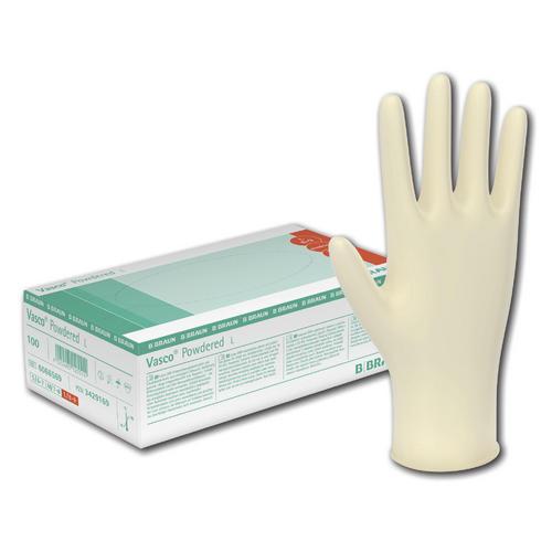 Vasco powdered, Handschuhe, Latex, unsteril, M, 100St