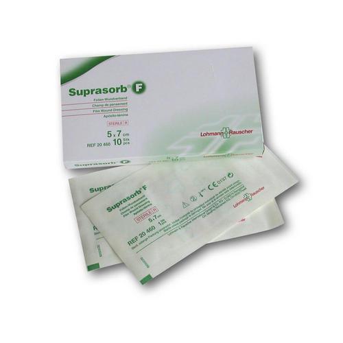 Suprasorb F Kompressen 5x7cm, 10St
