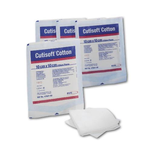 Cutisoft Cotton 8fach steril 10x20cm, 25x2St Cutisoft Cotton 8fach steril 10x20cm, 25x2St