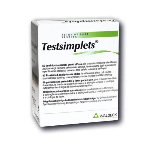 Testsimplets Objektträger, 50 Stück Testsimplets Objektträger, 50 Stück