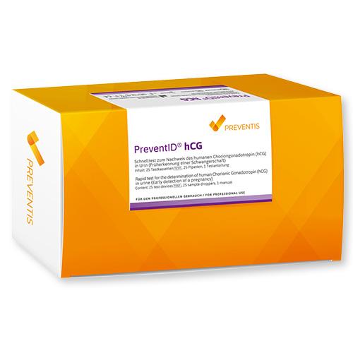PreventID® hCG Teststreifen, 25Stk