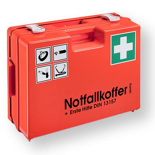 Notfallkoffer EuroSafe Kombi, gefüllt, 1Stk