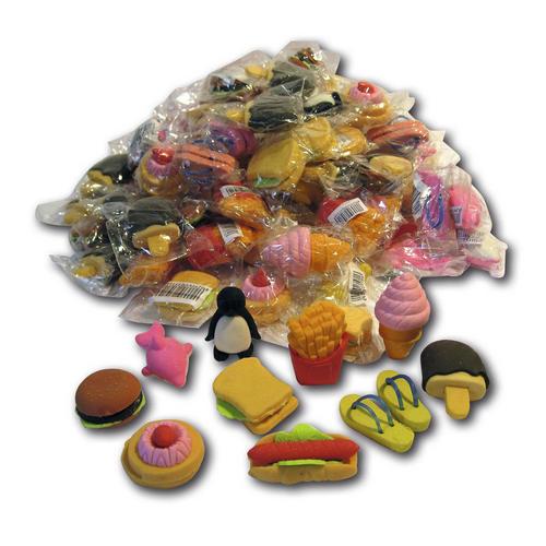 Kunterbunte Radiergummis