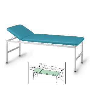 varimed Untersuchungsliege eckig, Polsterhöhe 50 mm, Bezug comfort, 1St