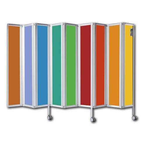 Ropimex Faltwand 6-teilig weiß 180x165cm, 1St Ropimex Faltwand 6-teilig weiß 180x165cm, 1St