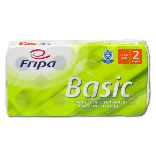 Fripa Basic Toilettenpapier, 64x250 Blatt
