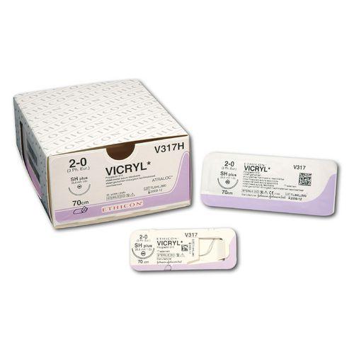 Vicryl violett gefl. 1 metr.4 70cm, V627, 36St