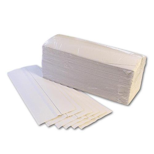 DE Handtücher 2-lg. Lagenfalz recycl. weiß23x33cm. 3.072St