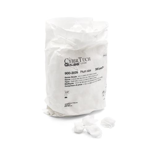 Mulltupfer, Cybertech, pflaumengroß, steril, 300 Stück