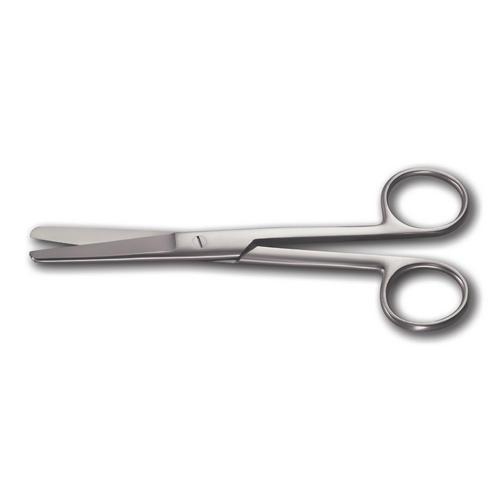 Chir.Schere Standard, stumpf/stumpf gerade, Blue Line, 14,5 cm