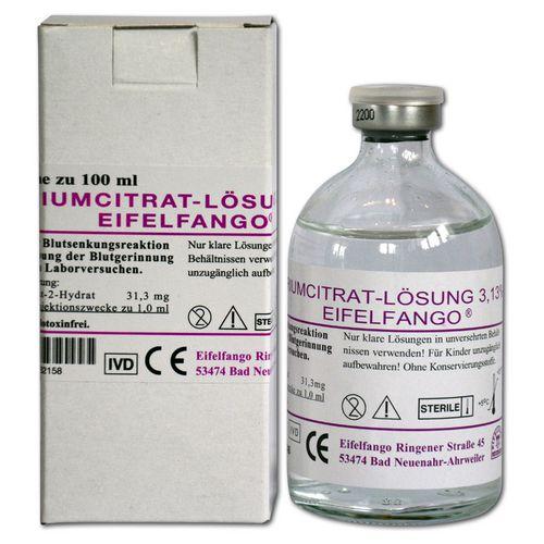 Natriumcitrat 3,13% In Vitro Diagn. 100 ml 1 Stück