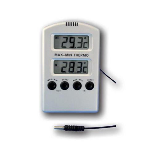 MINIMA-MAXIMA-THERMOMETER elektronisch, Innen- & Außentemp-Messung