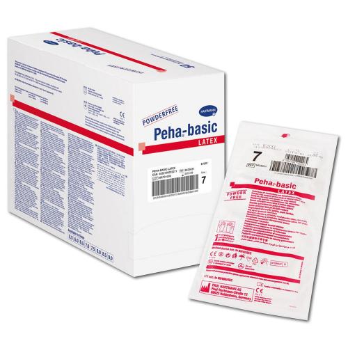 Peha-basic latex Gr.8,5, 50 Paar
