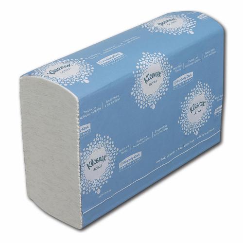 Kleenex Ultra Super-Soft Handtücher, Mittelformat, 3-lagig, 21,5 x 31,5 cm, 1.440 Stück