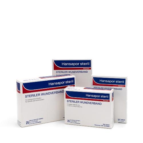 Hansapor steril 10x15cm, 25 Stk