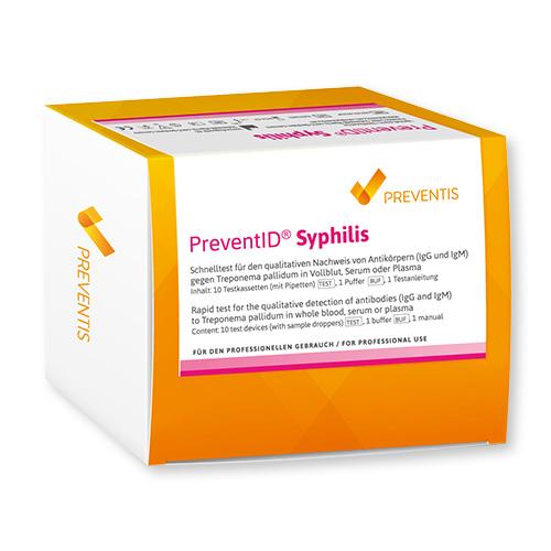 Preventid Syphilis 10 Stk Mediquick