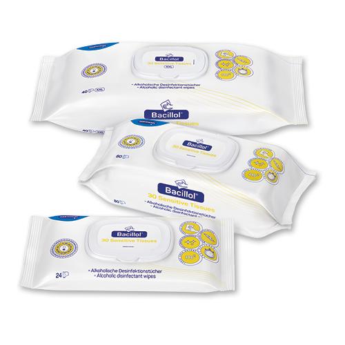 Bacillol 30 Sen Tiss FlowPack 6 x 40 St